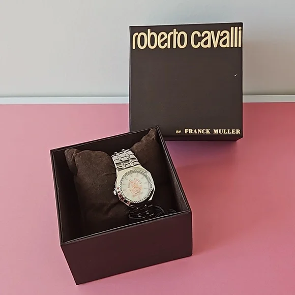 Roberto Cavalli RC-89 watch Roberto Cavalli by Franck Muller Geometric Watch – Maison-B  main image 4
